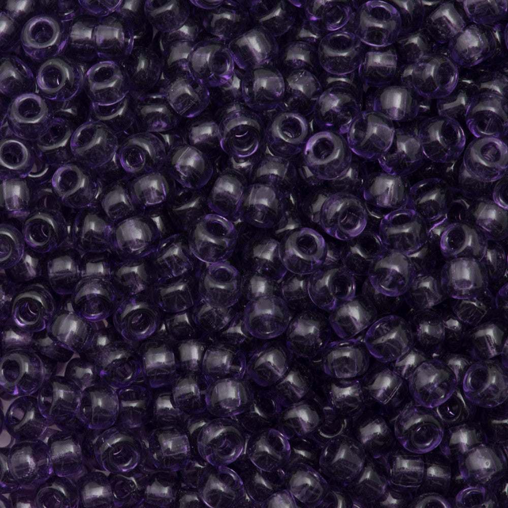 Miyuki Round Seed Bead 6/0 Transparent Lavender 20g Tube (157)