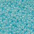 Miyuki Round Seed Bead 6/0 Light Aqua Ceylon 20g Tube (522)