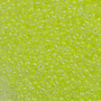 Miyuki Round Seed Bead 8/0 Inside Color Lined Lime 22g Tube (1119)