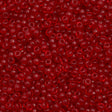 Miyuki Round Seed Bead 8/0 Transparent Red 25g (140)
