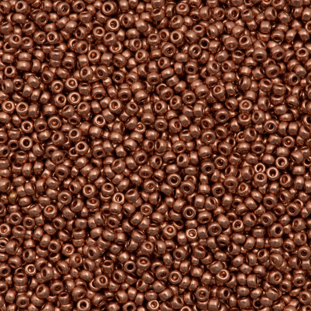 Miyuki Round Seed Bead 8/0 Copper Plated 22g Tube (187) – Aura