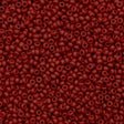 50g Miyuki Round Seed Bead 11/0 Opaque Matte Brick Red (2040)