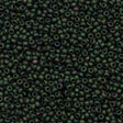 Miyuki Round Seed Bead 11/0 Matte Metallic Dark Green Iris 22g Tube (2066)