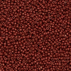 50g Miyuki Round Seed Bead 11/0 Duracoat Matte Galvanized Berry (4208F)