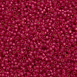 Miyuki Round Seed Bead 11/0 Duracoat Silver Lined Dyed Flamingo 22g Tube (4239)