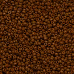 Miyuki Round Seed Bead 8/0 Duracoat Opaque Sienna 22g Tube (4459)