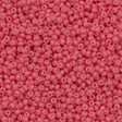 50g Miyuki Round Seed Bead 11/0 Duracoat Opaque Guava (4465)