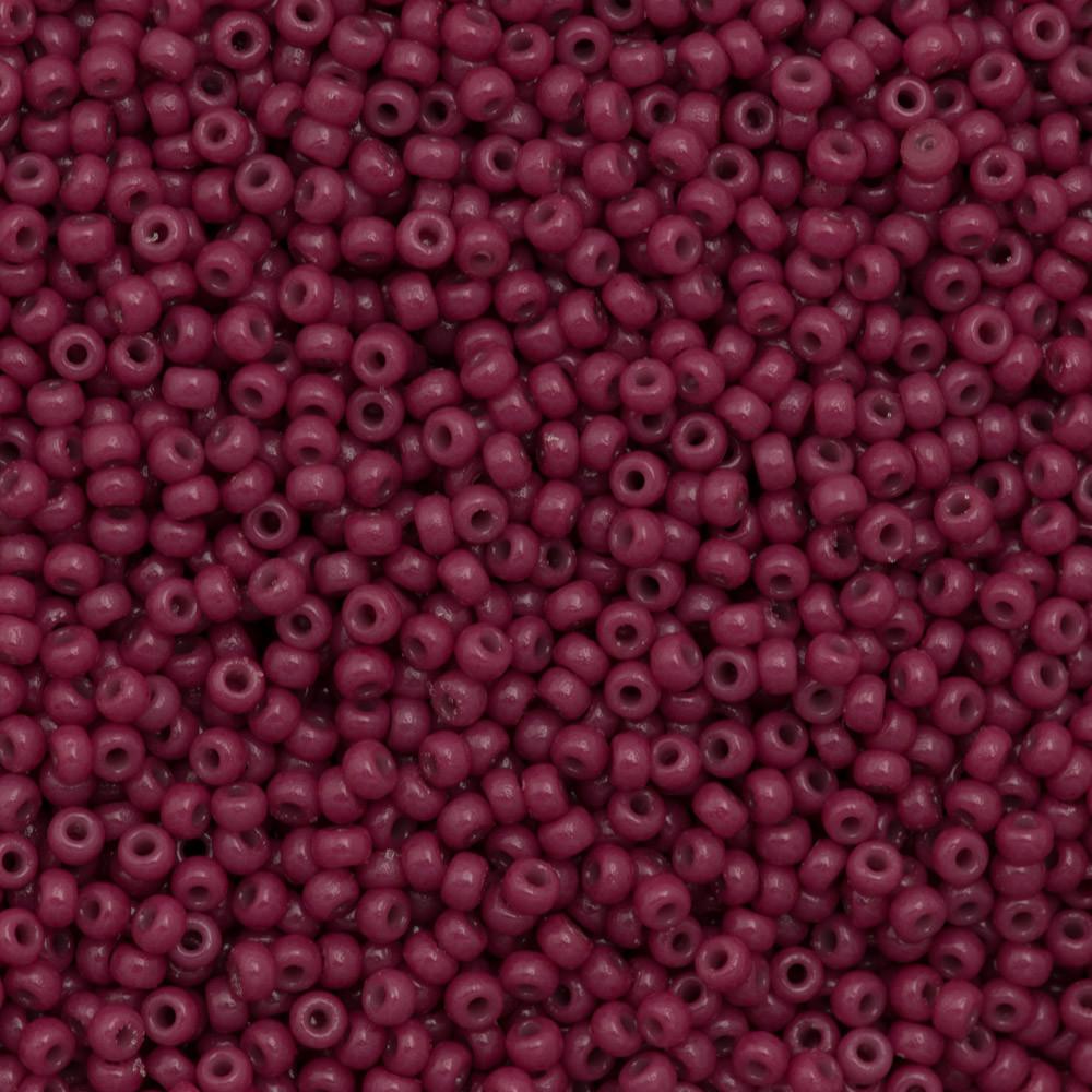 Miyuki Round Seed Bead 15/0 Duracoat Opaque Pansy 2-inch Tube (4468)