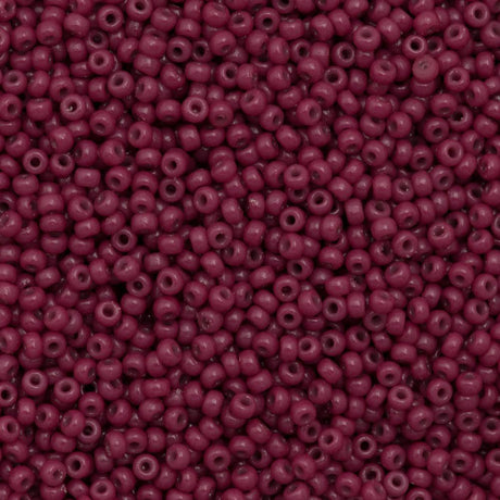 Miyuki Round Seed Bead 15/0 Duracoat Opaque Pansy 2-inch Tube (4468)