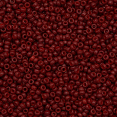 Miyuki Round Seed Bead 8/0 Duracoat Dyed Opaque Jujube 22g Tube (4469)