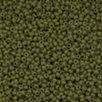 50g Miyuki Round Seed Bead 11/0 Duracoat Opaque Cactus (4474)