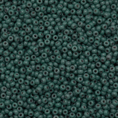 Miyuki Round Seed Bead 11/0 Duracoat Dyed Opaque Eucalyptus 22g Tube (4481)
