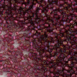 Miyuki Triangle Seed Bead 5/0 Light Rose Inside Color Lined Dark Rose 10g (1833)
