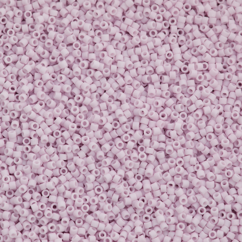 Miyuki Delica Seed Bead 11/0 Opaque Matte Berry Smoothie 2-inch Tube DB1514