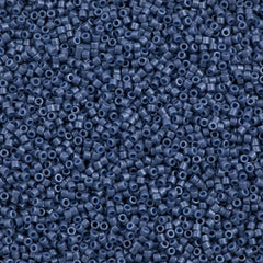 Miyuki Delica Seed Bead 15/0 Dark Lapis Luster 2-inch Tube DBS267