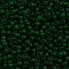 Miyuki Round Seed Bead 8/0 Transparent Green 22g Tube (146)
