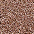 50g Toho Round Seed Bead 11/0 Permanent Finish Galvanized Peach Coral (552PF)