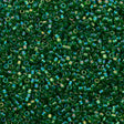 Miyuki Delica Seed Bead 10/0 Transparent Green AB 7g Tube DBM152
