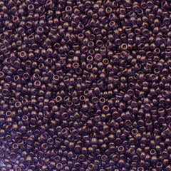 Miyuki Round Seed Bead 11/0 Violet Gold Luster 22g Tube (1884)