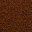 Miyuki Round Seed Bead 11/0 Opaque Matte Dyed Chocolate 22g Tube (2044)