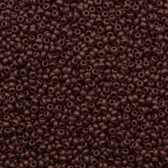 Miyuki Round Seed Bead 11/0 Opaque Chocolate (419)