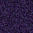 Toho Round Seed Bead 8/0 Inside Color Lined Purple Rose 2.5-inch tube (928)