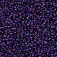 50g Toho Round Seed Bead 8/0 Inside Color Lined Purple Rose (928)