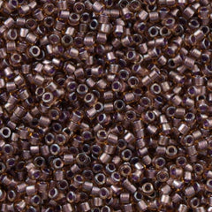 Miyuki Delica Seed Bead 10/0 Topaz Inside Dyed Color Amethyst 7g Tube DBM912
