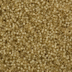 Miyuki Delica Seed Bead 11/0 Silver Lined Opal Glazed Straw 2-inch Tube DB1458