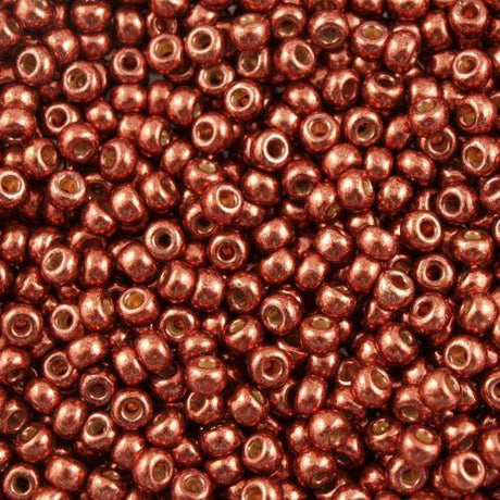 50g Miyuki Round Seed Bead 11/0 Duracoat Galvanized Dark Berry (4212)