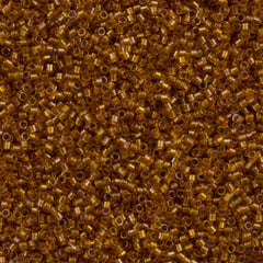 25g Miyuki Delica Seed Bead 11/0 Inside Dyed Color Topaz DB65