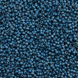 50g Toho Round Seed Beads 11/0 Higher Metallic Matte Mediterranean Blue (511F)