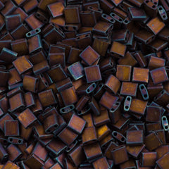 Miyuki Tila Seed Bead Matte Metallic Copper 7g Tube (2005)