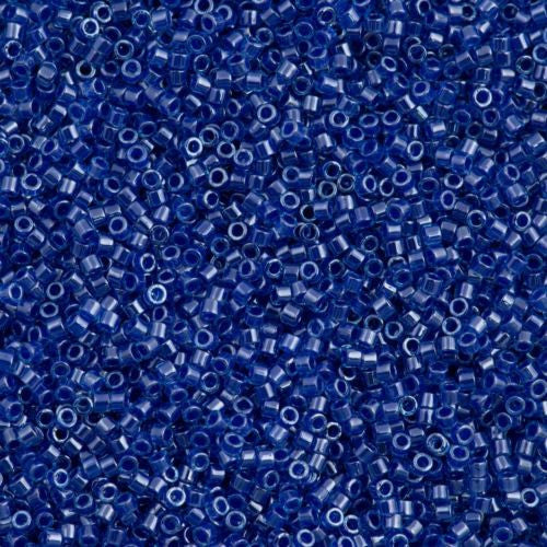 25g Miyuki Delica Seed Bead 11/0 Blue Inside Dyed Color Light Blue DB285