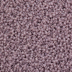 Miyuki Delica Seed Bead 10/0 Matte Opaque Lilac AB 7g Tube DBM875