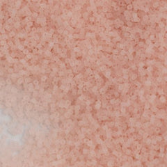 Miyuki Delica Seed Bead 15/0 Matte Transparent Pink Mist 2-inch Tube DBS1263