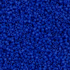 25g Miyuki Delica Seed Bead 11/0 Opaque Lapis DB1138