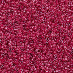 Miyuki Delica Seed Bead 10/0 Inside Color Lined Dark Pink 7g Tube DBM914