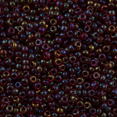 Miyuki Round Seed Bead 11/0 Garnet Lined Ruby 22g Tube (367)