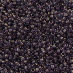 Miyuki Delica Seed Bead 15/0 Matte Shy Violet 2-inch Tube DBS386