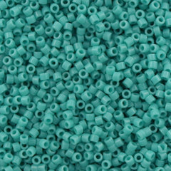 Miyuki Delica Seed Bead 15/0 Opaque Turquoise 2-inch Tube DBS729