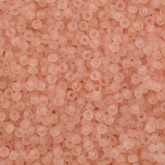 Toho Round Seed Bead 11/0 Transparent Matte Rosaline 19g Tube (11F)