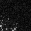 Miyuki Half Tila Seed Bead Opaque Matte Black 7.5g Tube (401F)