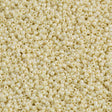50g Toho Round Seed Bead 11/0 Opaque Light Beige AB (409)