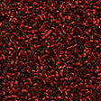 Miyuki Delica Seed Bead 10/0 Silver Lined Dyed Red 7g Tube DBM603