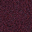 50g Miyuki Round Seed Bead 11/0 Purple Cranberry Gold Luster (313)