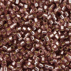 Miyuki Delica Seed Bead 10/0 Silver Lined Lilac 7g Tube DBM146