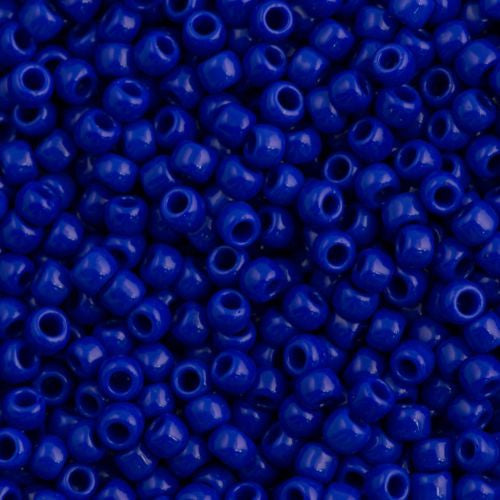 Toho Round Seed Beads 6/0 Opaque Cobalt 2.5-inch tube (48)