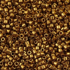 Miyuki Delica Seed Bead 10/0 Light Bronze 7g Tube DBM22L