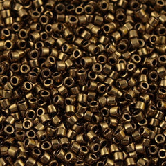 Miyuki Delica Seed Bead 10/0 Metallic Bronze 7g Tube DBM22